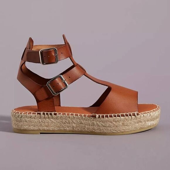 NWT Clio Platform Gladiator Espadrilles Sandal - Picture 2 of 15
